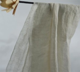 nature linen stole solid shade