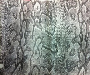 snake animal print light weight thin silk chiffon fabric