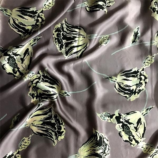 Shiny Silk Fabric Satin (1)