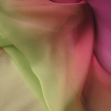 gradient silk fabric chiffon (1)