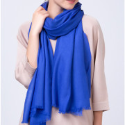 High End Solid Color Extrafine Thin Wool Pashmina