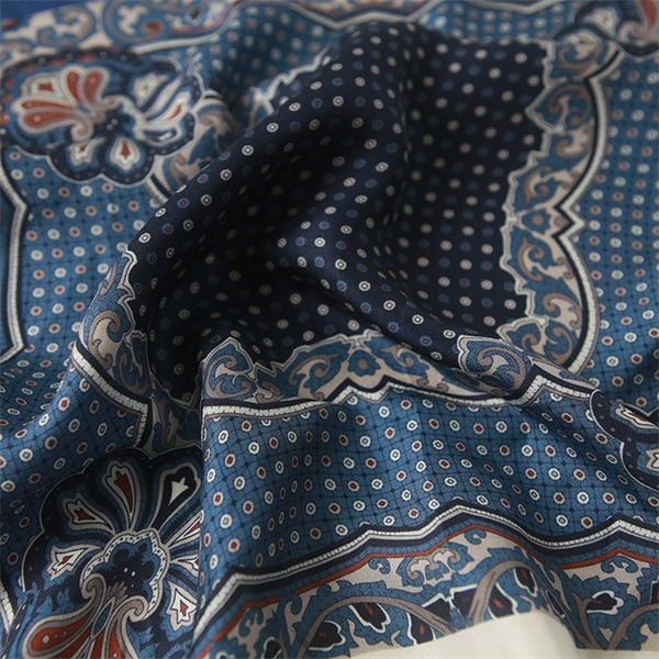 hand rolled silk twill pocket square (4)