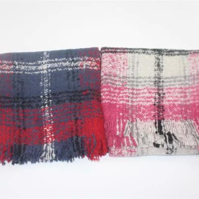 tartan plaid blanket scarf shawl (8)