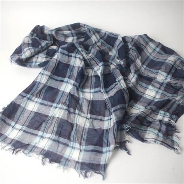 thin 100 cotton muffler scarf (1)